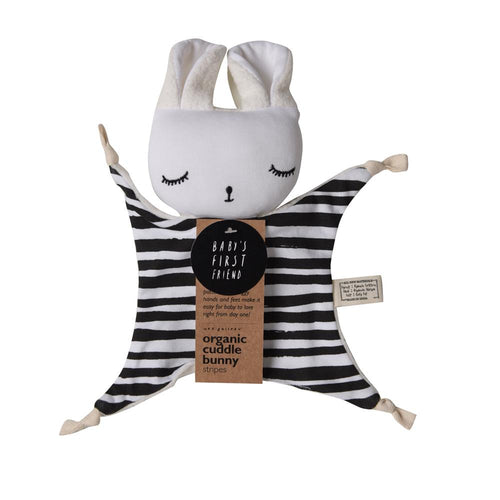 Wee Gallery Organic Cuddle Bunny Stripes