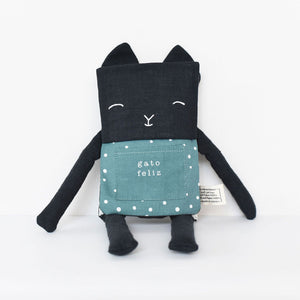 Wee Gallery Organic Flippy Friend Cat (Spanish)