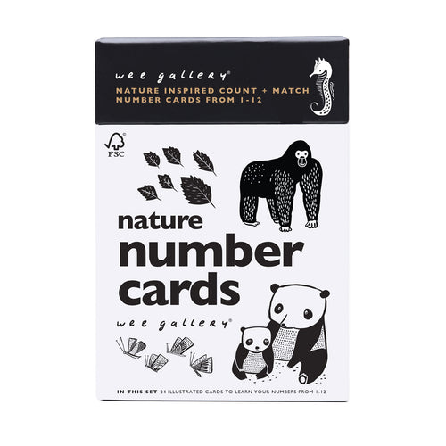 Wee Gallery Nature Number Cards