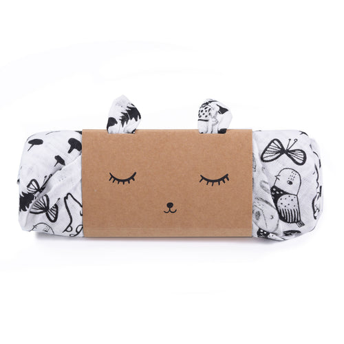 Wee Gallery Organic Muslin Swaddle Wild